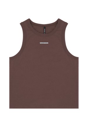 WRSTBHVR, WRSTBHVR TOP ENNE TANK TOP - Top - chocolate brown
