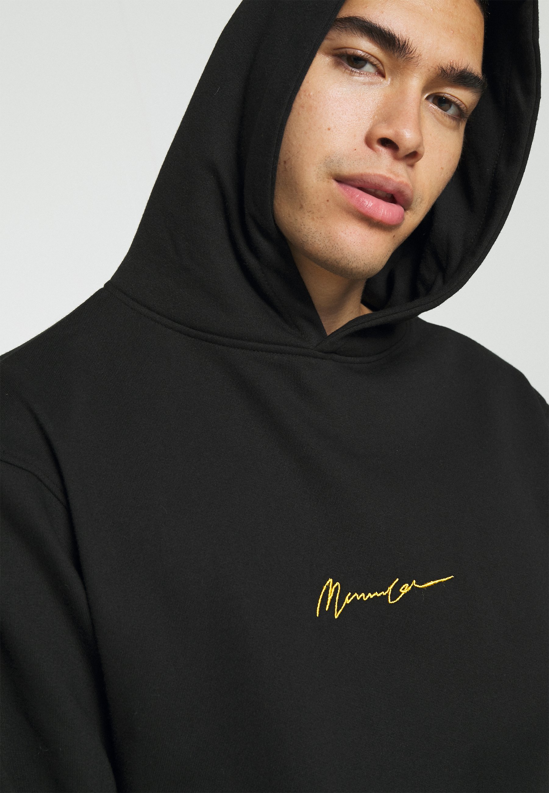 Mennace ESSENTIAL REGULAR OVERHEAD HOODY UNISEX - Sweater - black/zwart -  Zalando.be