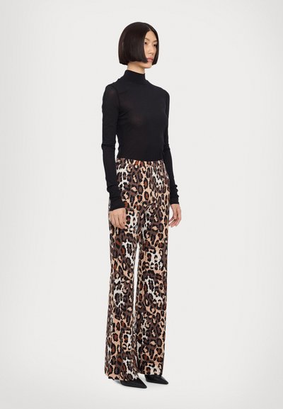 Diane von Furstenberg BROOKLYN PANTS - Hlače - brown