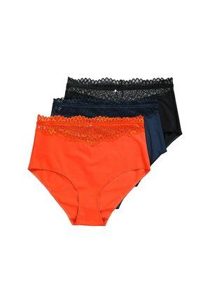 Ulla Popken 3ER-PACK - Briefs - orange red