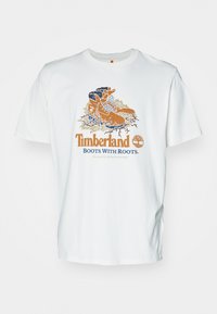FRONT BOOT GRAPHIC TEE - Majica kratkih rukava s printom - vintage white