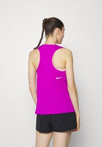Nike Performance FAST TANK - Top - vivid purple/reflective silver