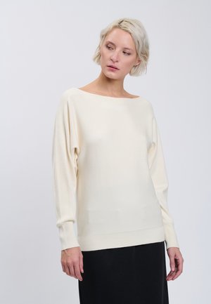 INFLUENCER, INFLUENCER PULLOVER BATWING SLEEVES PULL - Pullover - ivory