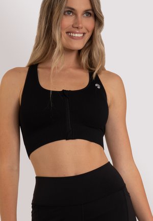 NAMI - Medium support sports bra - black