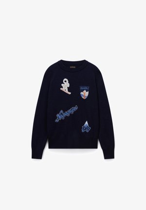 Napapijri TOVEL - Strickpullover - blue marine