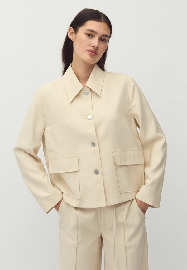 YOSHI-M - Leichte Jacke - oyster