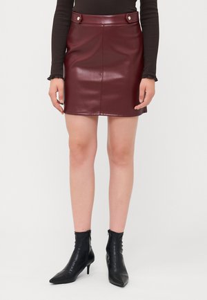 ONLISABEL SKIRT  - Miniskjørt - tawny port