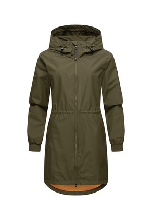 BRONJA II - Classic coat - olive