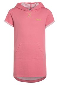 Bench HOODED DRESS - Vapaa-ajan mekko - strawberry pink