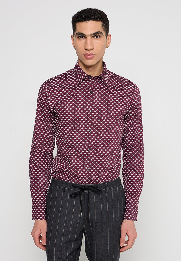 Michael Kors Overhemd bordeauxrood