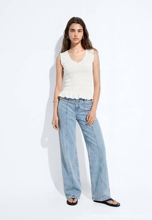 Mango Kids, TEEN - Débardeur - off white