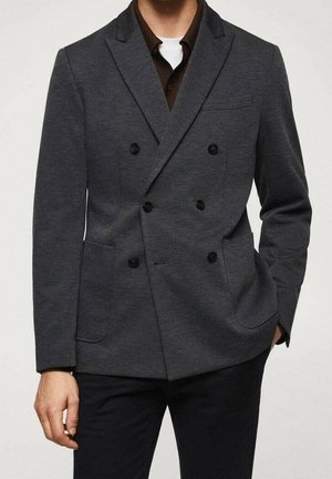 Halflange jas - grey