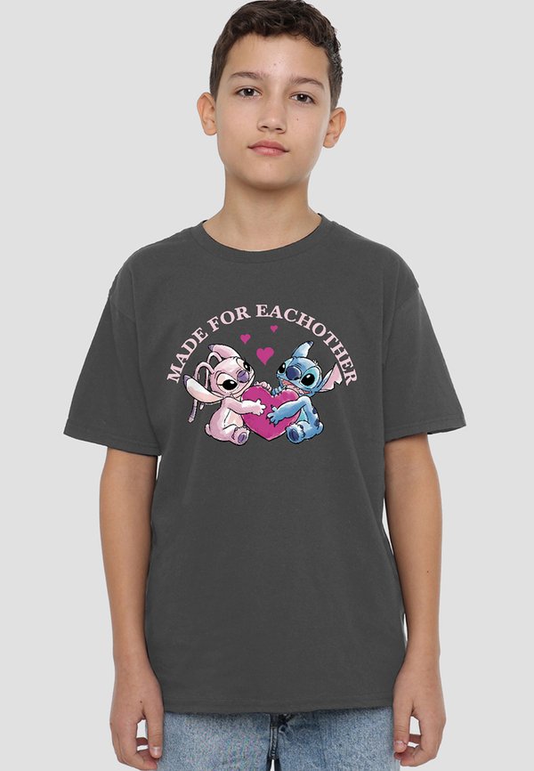 LILO AND STITCH MADE FOR EACH OTHER - T-Shirt print