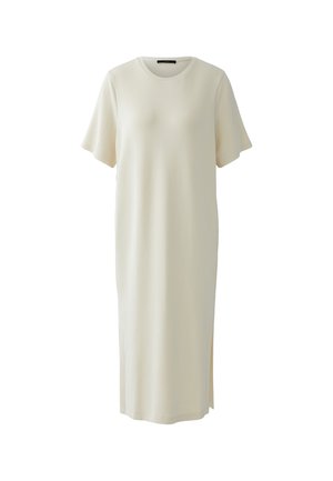 Oui, KLEID SCUBA - Robe t-shirt - whitecap gray