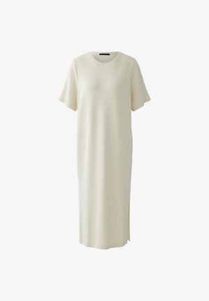 Oui, KLEID SCUBA - Robe t-shirt - whitecap gray