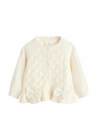 Next 2 PIECE SET - REGULAR FIT - Pulover - ecru bows