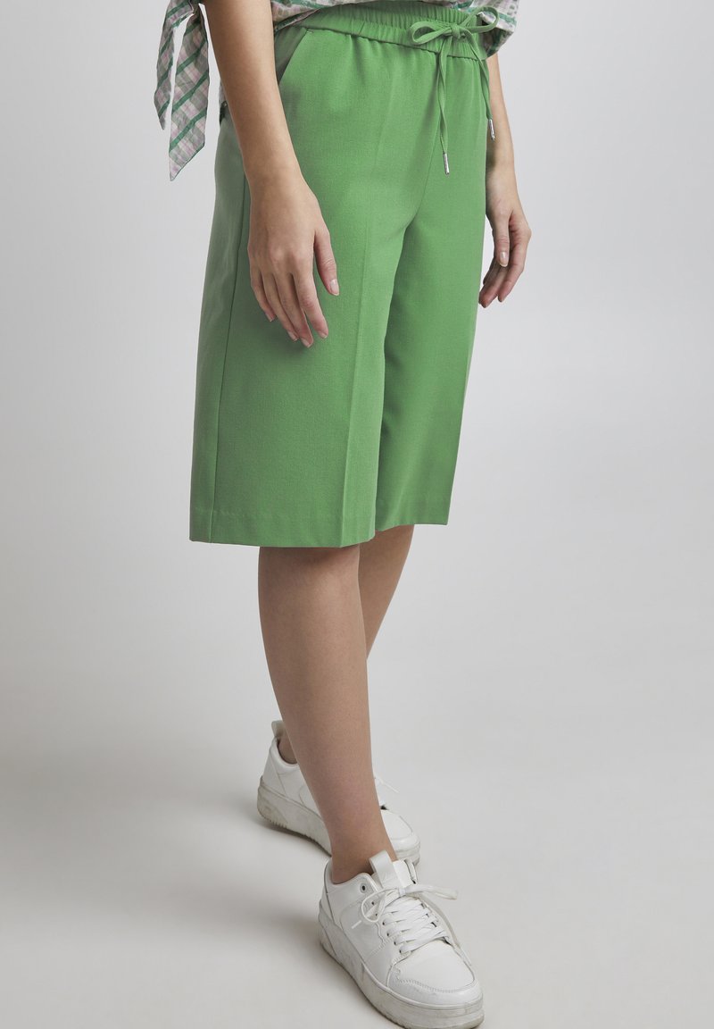 Damen Kleider | b.young BYDANTA Shorts mint green/grey denim - GO24672 Damen Kleider | b.young BYDANTA Shorts mint green/grey denim - GO24672