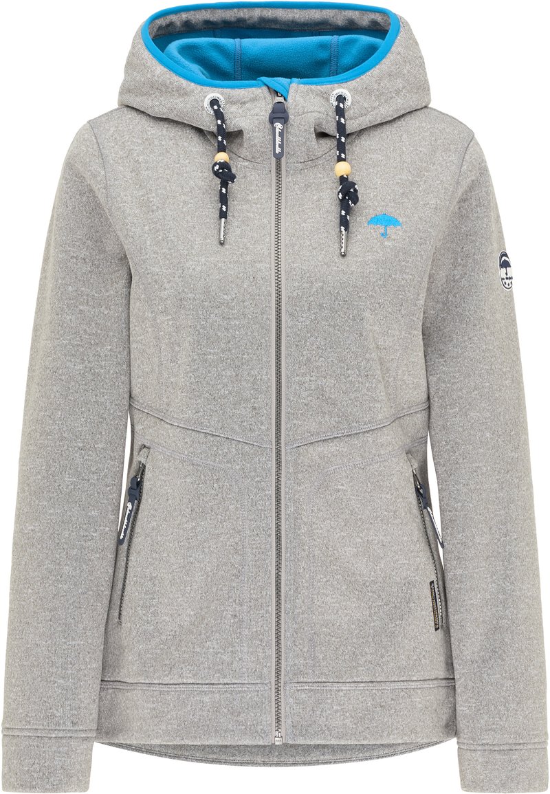 Damen Sweatshirts | Schmuddelwedda SCHMUDDELWEDDA FRAULLY Fleecejacke grau melange/grau-meliert - DR84187 Damen Sweatshirts | Schmuddelwedda SCHMUDDELWEDDA FRAULLY Fleecejacke grau melange/grau-meliert - DR84187
