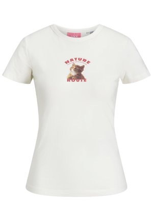 JJXX, JXGIGI TEE - T-shirt imprimé - cloud dancer