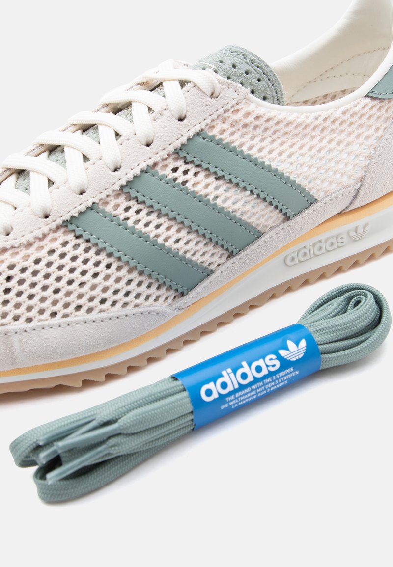 adidas Originals SL 72 OG W - Trainers - white/silver-coloured green/off  white/off-white - Zalando.ie