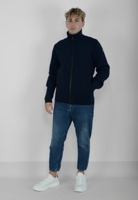 Colmar Felpa con zip - blu