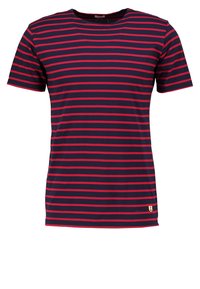 MARINIÈRE CLASSIC T-SHIRT - T-shirt con stampa - navire/braise