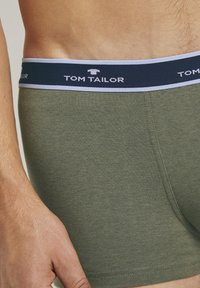 TOM TAILOR 2 PACK - Boxers - green medium melange