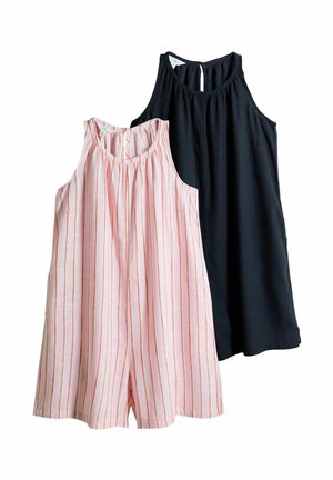 THE SET 2 PACK SWING - Jumpsuit - navy pink stripe