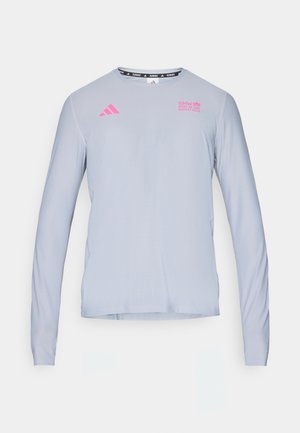 adidas Performance BER25 OTR LS TEE - Long sleeved top - halo silver-coloured