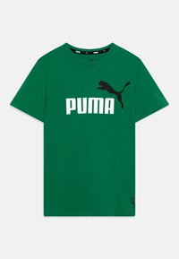 Puma - LOGO TEE UNISEX - Apdrukāts T-krekls - archive green Miniatūras attēls 1