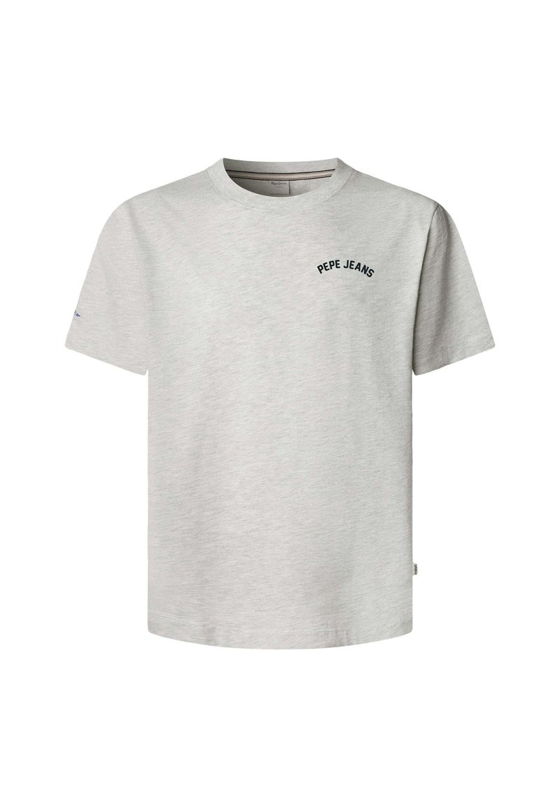 Pepe Jeans T-shirt print lichtgrijs gemêleerd