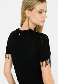 LIU JO BETTER - Tričko s potlačou - black