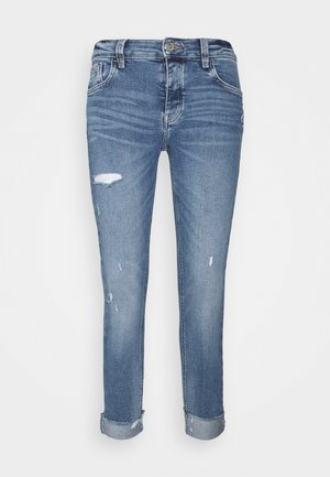 Straight leg jeans - mid blue