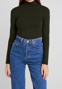 Selected Femme Långärmad tröja - dark brown