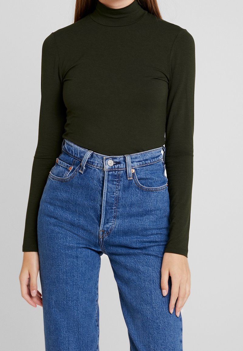 Selected Femme Långärmad tröja - dark brown