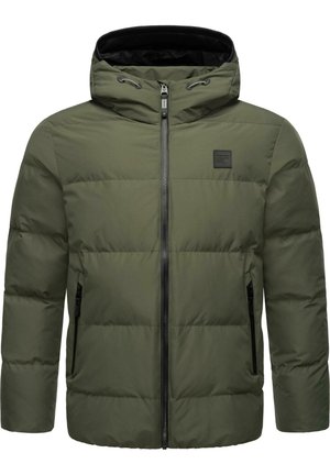 STEPP NORG - Chaqueta de invierno - dark olive
