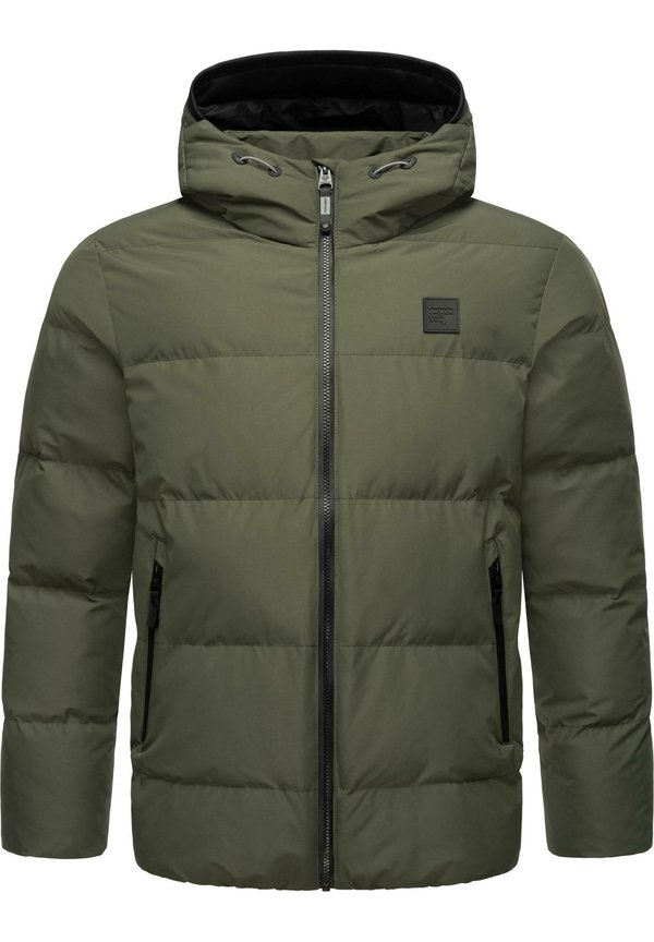 STEPP NORG - Winterjacke - dark olive