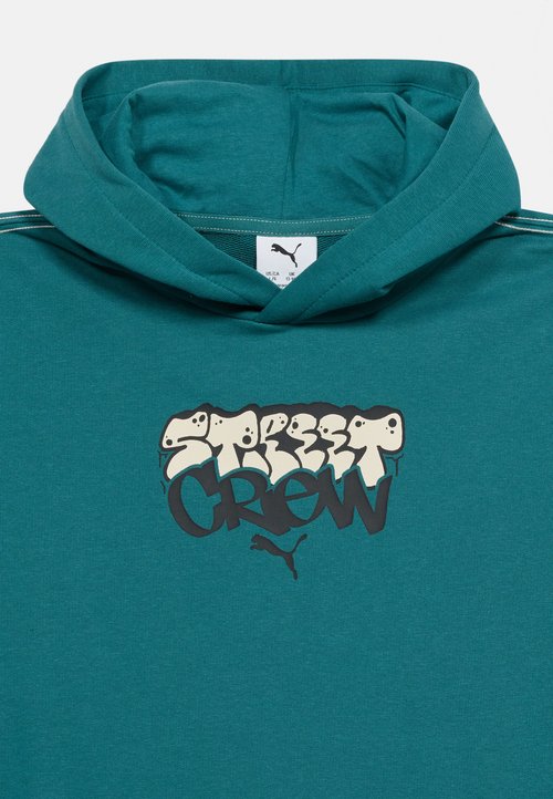 PUMA MID HOODIE UNISEX - Hoodie - emerald ice — foto 4