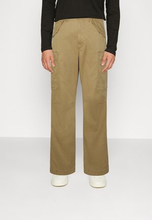 GAP RELAXED MILITARY PANT - Pantaloni cargo - mission tan