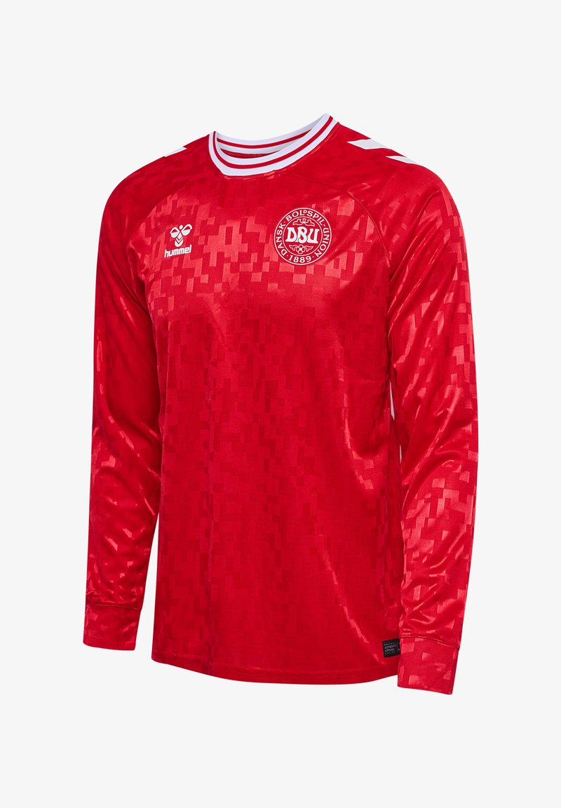 Hummel DBU 24 HOME - Langærmet T-shirt - tango red