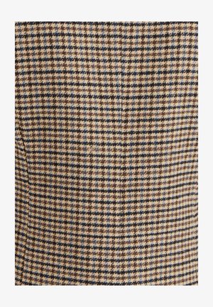 Damart, CHIC TREND - Short coat - beige houndstooth