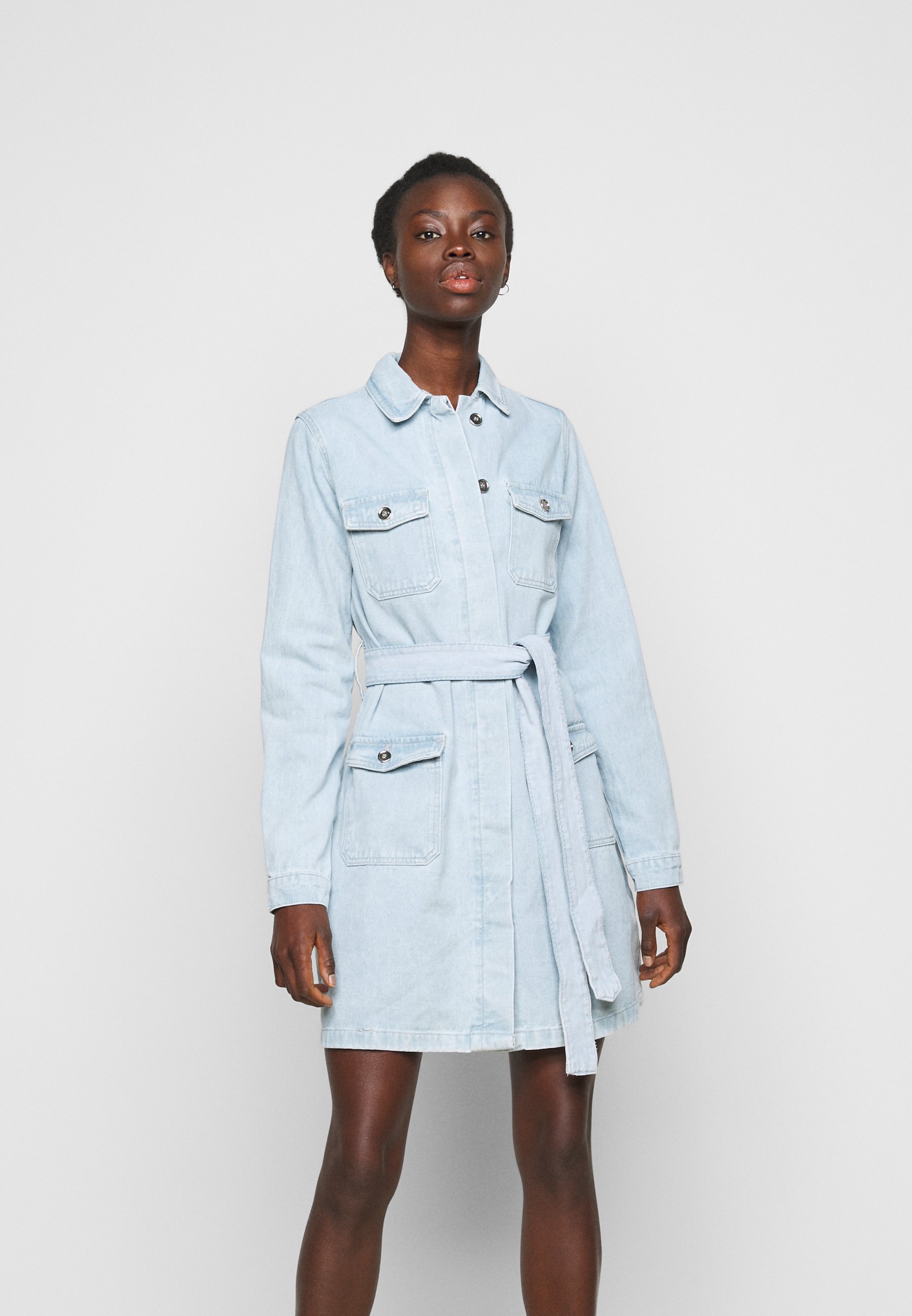 utility belted dress