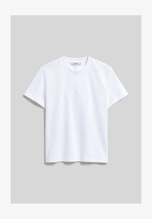 IVY OAK, IOFENIXDEBOSSEDHER TOP - T-shirt basique - bright white