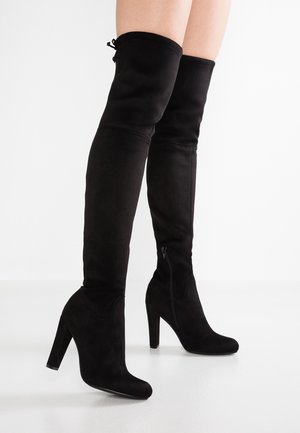 Buffalo Botas de tacón - black