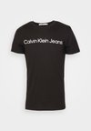 CORE INSTITUTIONAL LOGO SLIM TEE - Marškinėliai su spaudiniu - zwart