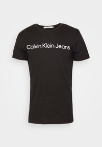 CORE INSTITUTIONAL LOGO SLIM TEE - T-shirts print - zwart