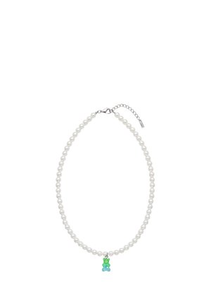 FAINZ BEAR PEARL CHAIN UNISEX - Collar - steel white green