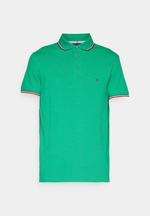 Tommy Hilfiger, TIPPED SLIM  - Polo shirt - olympic green