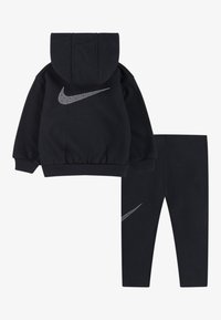Nike Sportswear SHINE SET - Zip-up sweatshirt - black