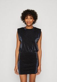 AllSaints - MIKA MINI TANK DRESS - Jerseykjole - blue/copper Miniaturebillede 1